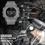 NORTH EDGE All Black Rugged Digital Sport Watch