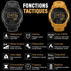 Rugged Mustard Yellow Men's Digital Sports Watch