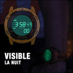 Rugged Mustard Yellow Men's Digital Sports Watch