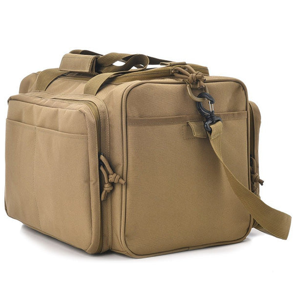 Khaki Tactical MOLLE Duffel Bag