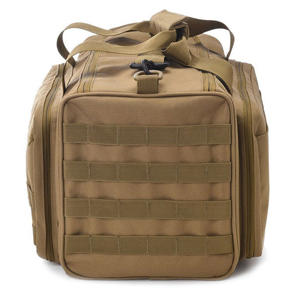 Khaki Tactical MOLLE Duffel Bag