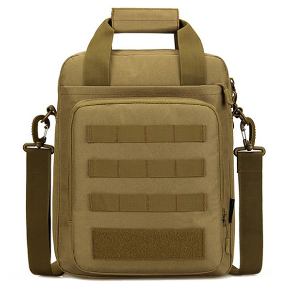 Coyote Brown MOLLE Tactical Messenger Bag