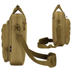 Coyote Brown MOLLE Tactical Messenger Bag