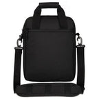 Black Tactical Messenger Bag with MOLLE