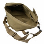 Khaki Canvas U.S. Military Messenger Bag