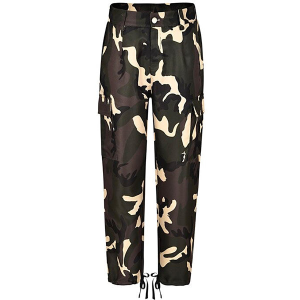 Chic Women's Camouflage Trousers