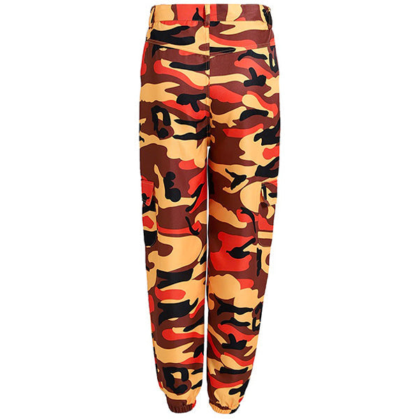 Women's Earthy Camouflage Cargo Joggers