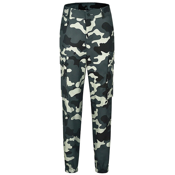 Women's High-Waisted Camouflage Pants