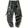 Men's Grey Camouflage Trousers
