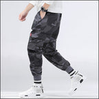 Men's Dark Camo Jogger Cargo Pants