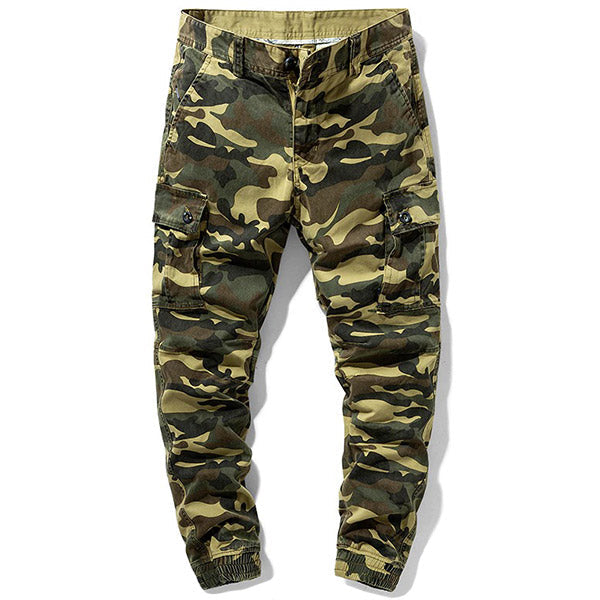 Men's Yellow Camouflage Trousers