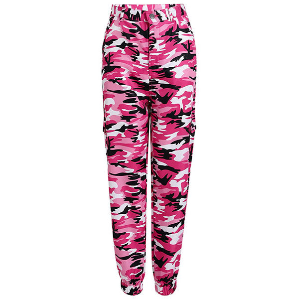 Women's Pink Camouflage Pants