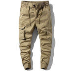Men's Beige Cargo Pants