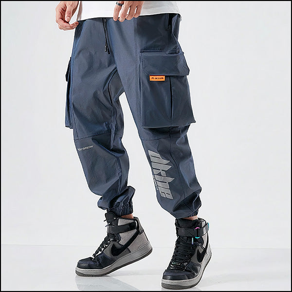 Men's Dark Grey Cargo Pants