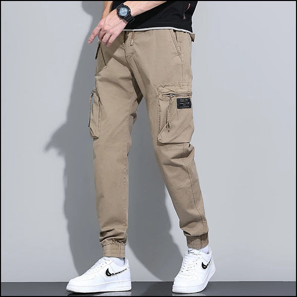 Men's Military Khaki Cargo Pants