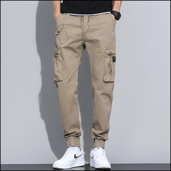 Men's Military Khaki Cargo Pants