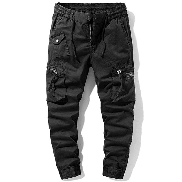 Black Lightweight Cargo Pants