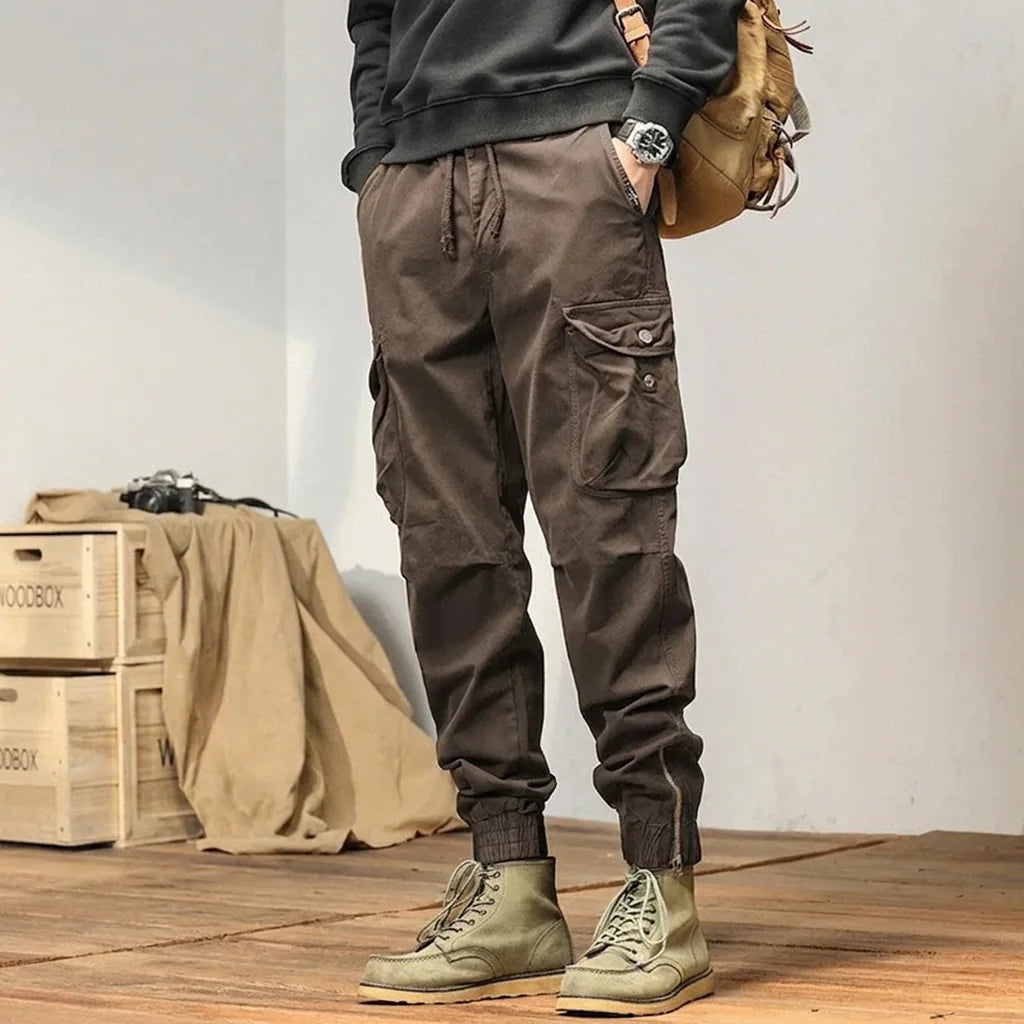 Men's Brown Cargo Pants