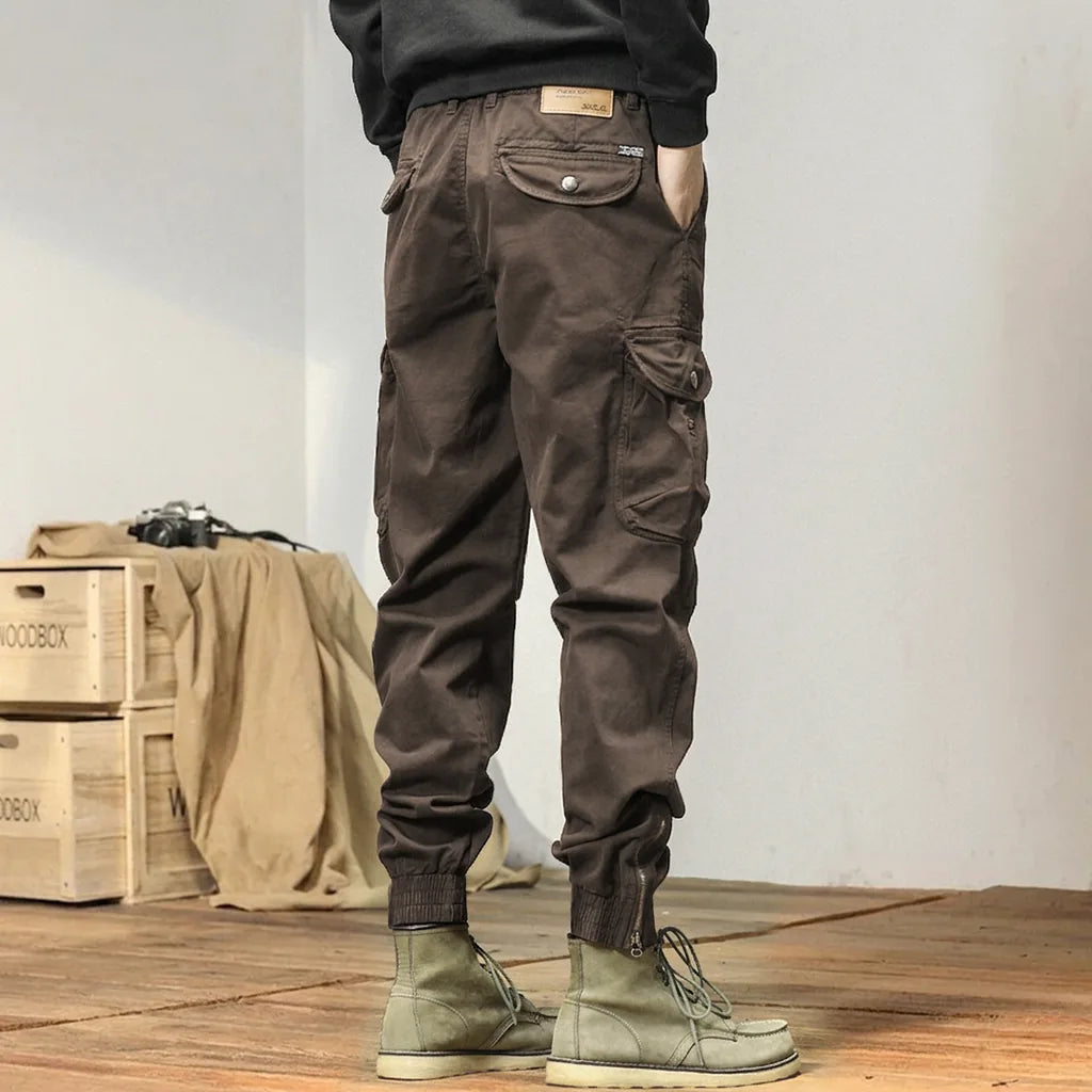 Men's Brown Cargo Pants