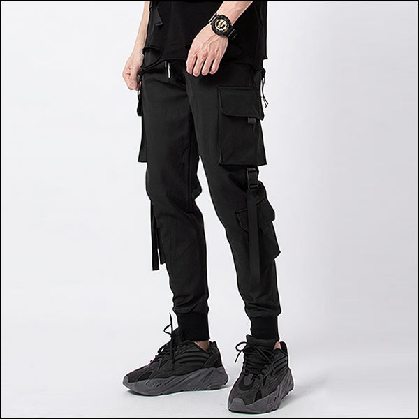 Military Black Cargo Pants