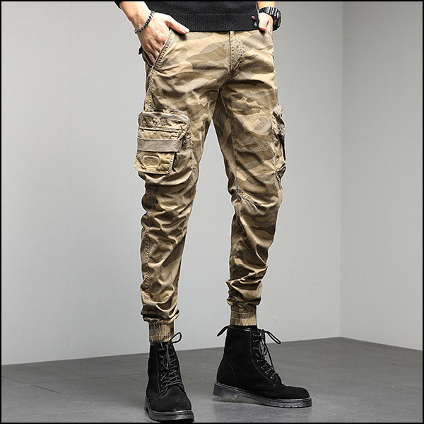 Men's Desert Camo Cargo Jogger Pants