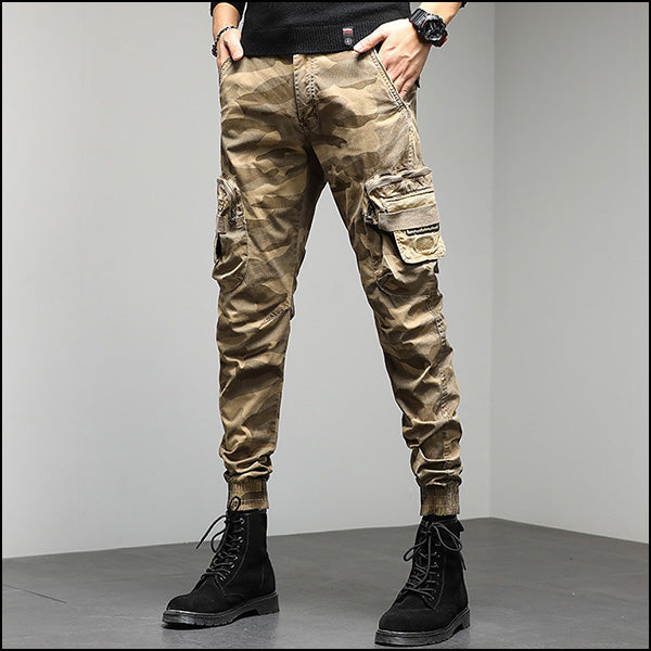 Men's Desert Camo Cargo Jogger Pants