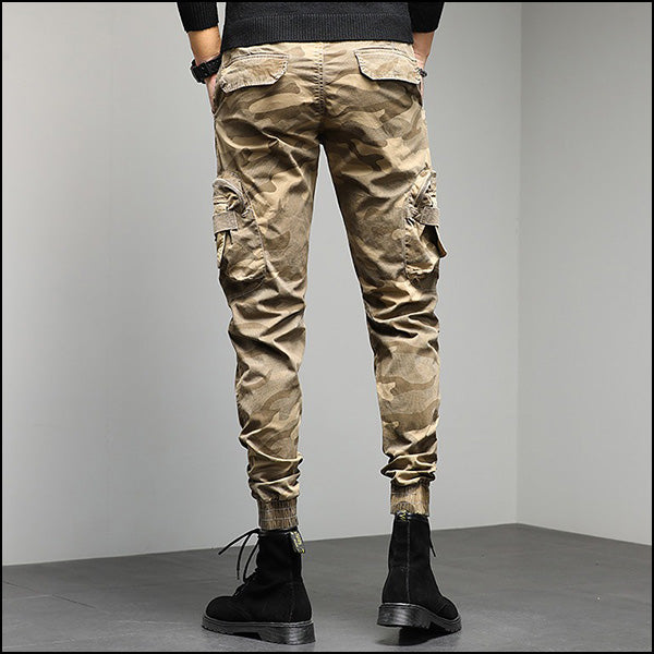 Men's Desert Camo Cargo Jogger Pants