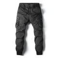 Black Cargo Pants for Young Men