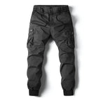 Black Cargo Pants for Young Men