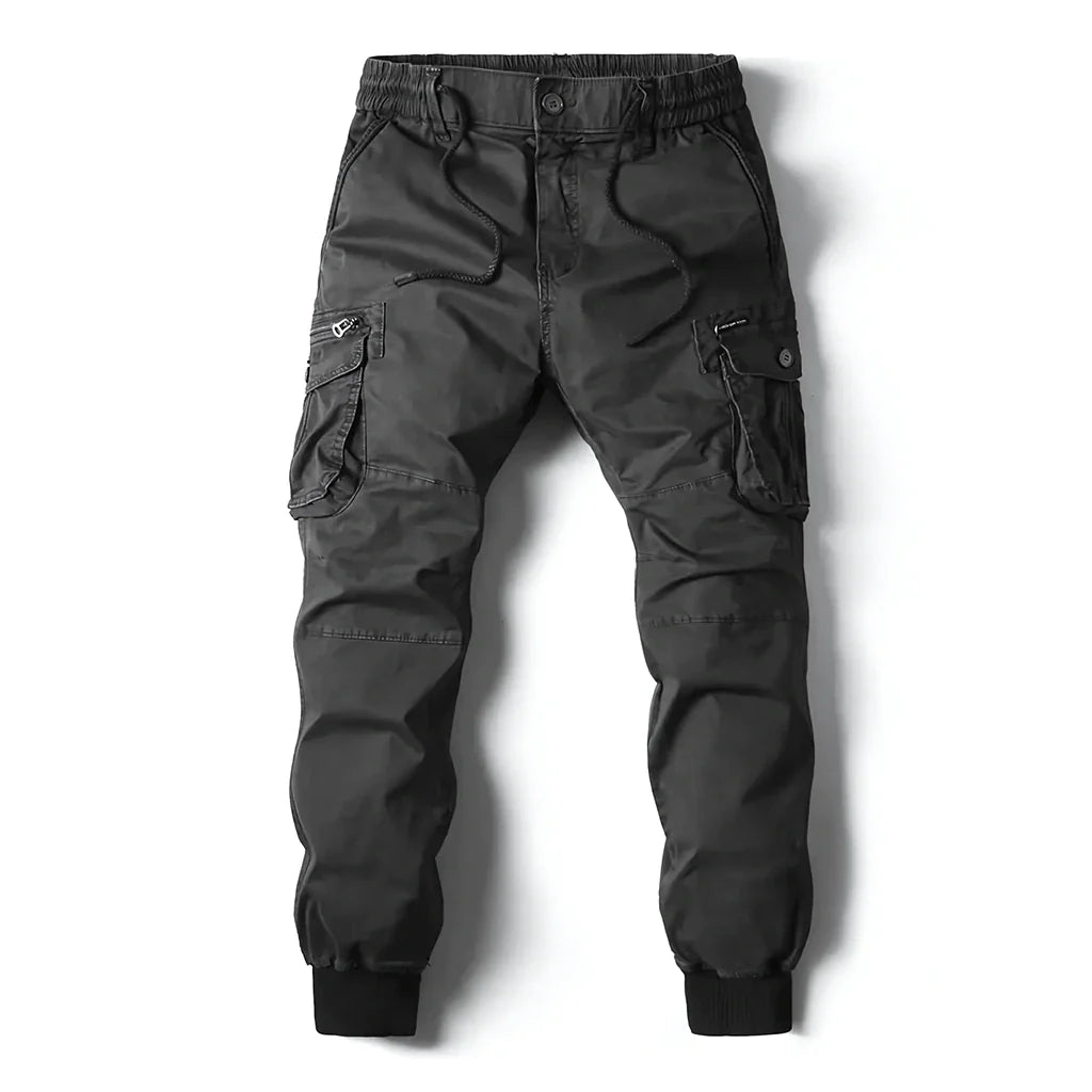 Black Cargo Pants for Young Men