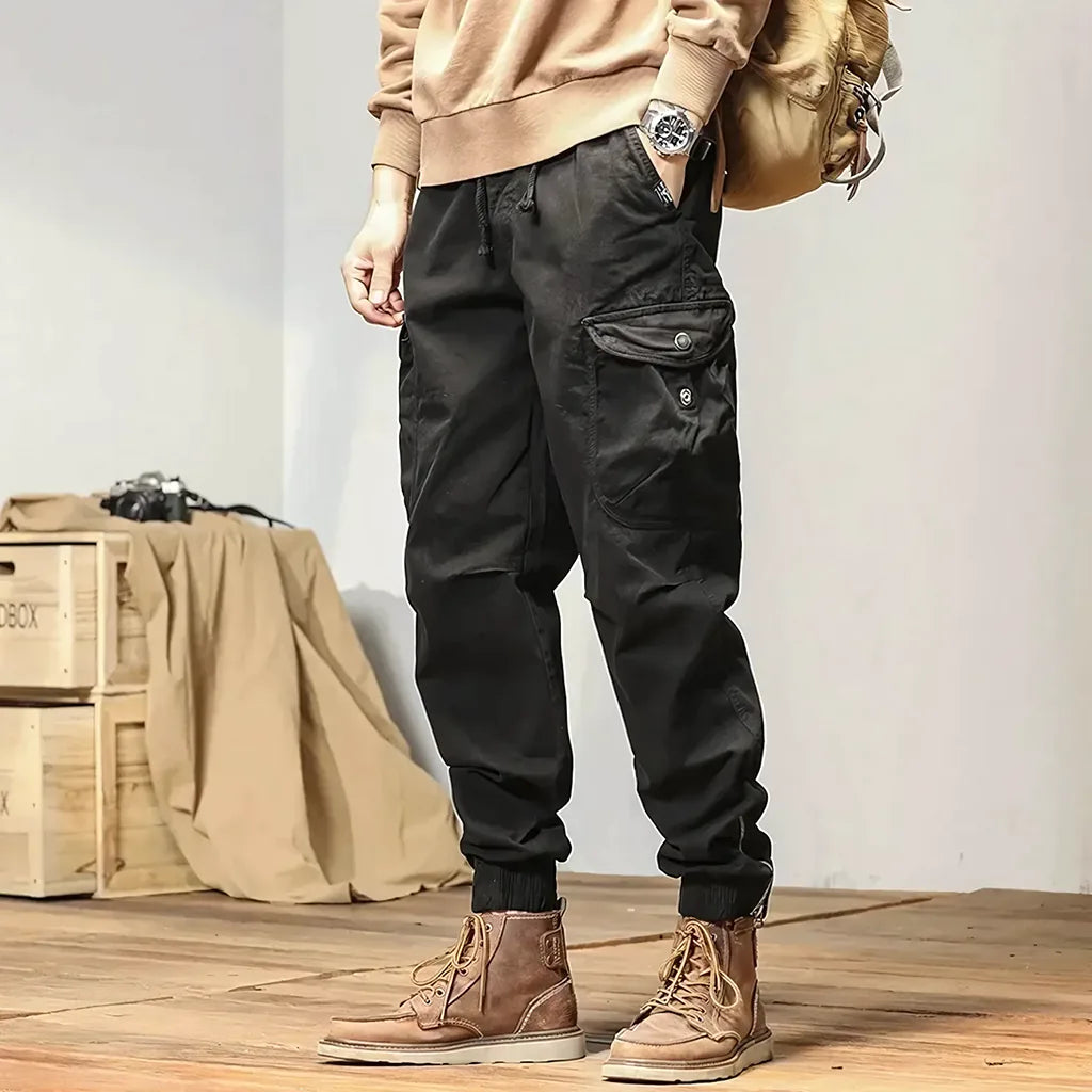 Men's Black Cargo Pants