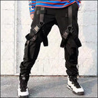 Oversized Black Cargo Pants