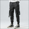 Alpha Men's Black Cargo Pants