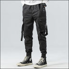 Alpha Men's Black Cargo Pants