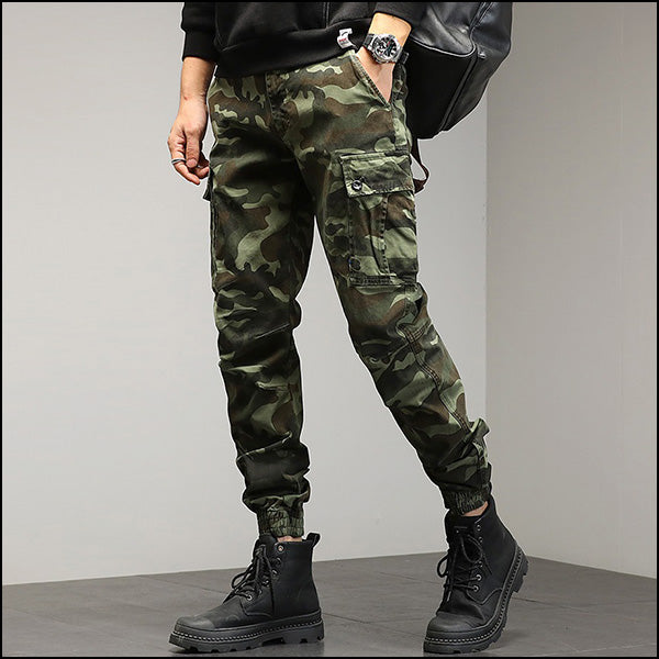 Men's Camouflage Cargo Jogger Pants