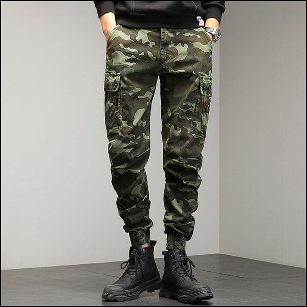 Men's Camouflage Cargo Jogger Pants