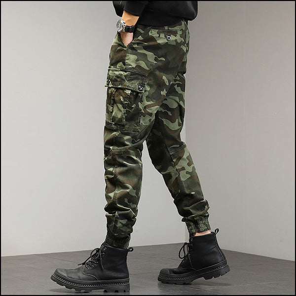 Men's Camouflage Cargo Jogger Pants
