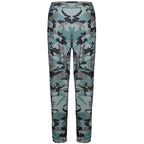 Women's Blue Camo Drawstring Joggers