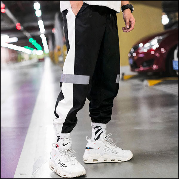 Reflective Military Jogging Pants