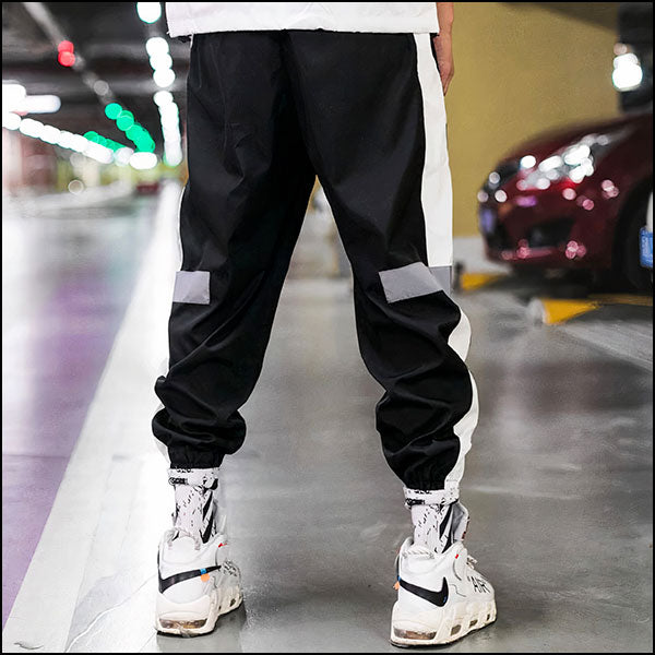 Reflective Military Jogging Pants