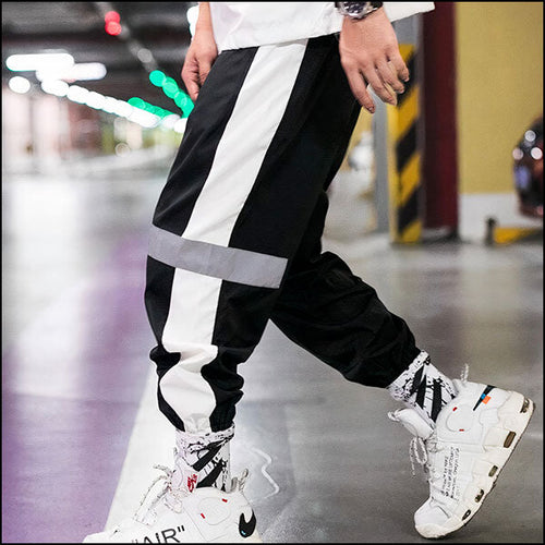 Reflective Military Jogging Pants