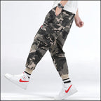 Men's Loose Fit Camo Cargo Joggers