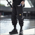 Black Harajuku Style Cargo Pants