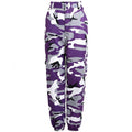 Women's Purple Military Pants