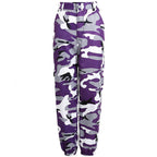 Women's Purple Military Pants
