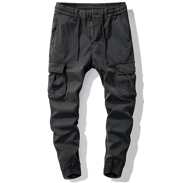 Men's Grey Military Trousers