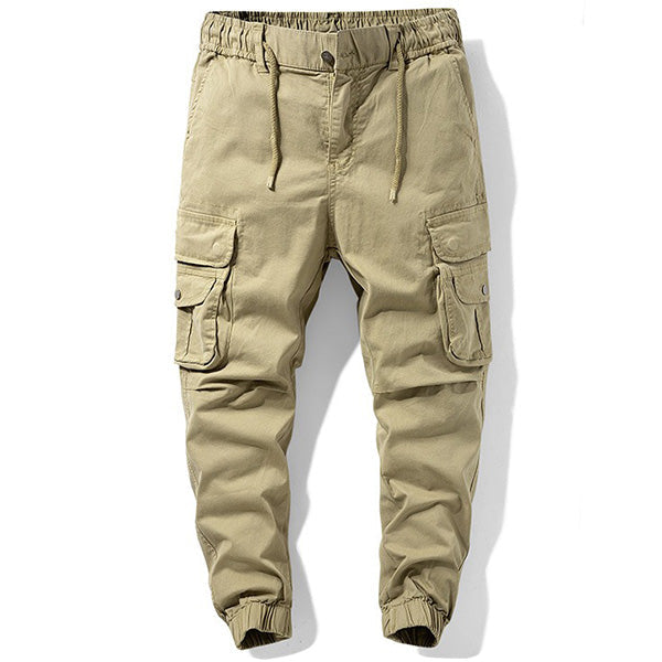 Men's Khaki Military Trousers