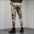 Men's Camouflage Tapered Cargo Jogger Pants