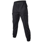 Men's Black Military Trousers