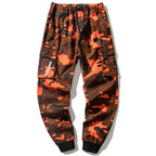 Men's Orange Military Trousers